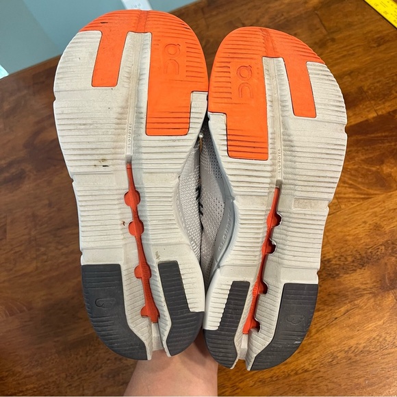 On Running On Cloudnova silver gray orange size women’s 8 - Picture 9 of 12